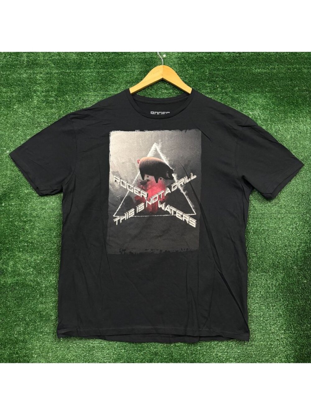 Roger Waters "This Is Not A Drill" Concert Tour Graphic Rock T-Shirt Size XL